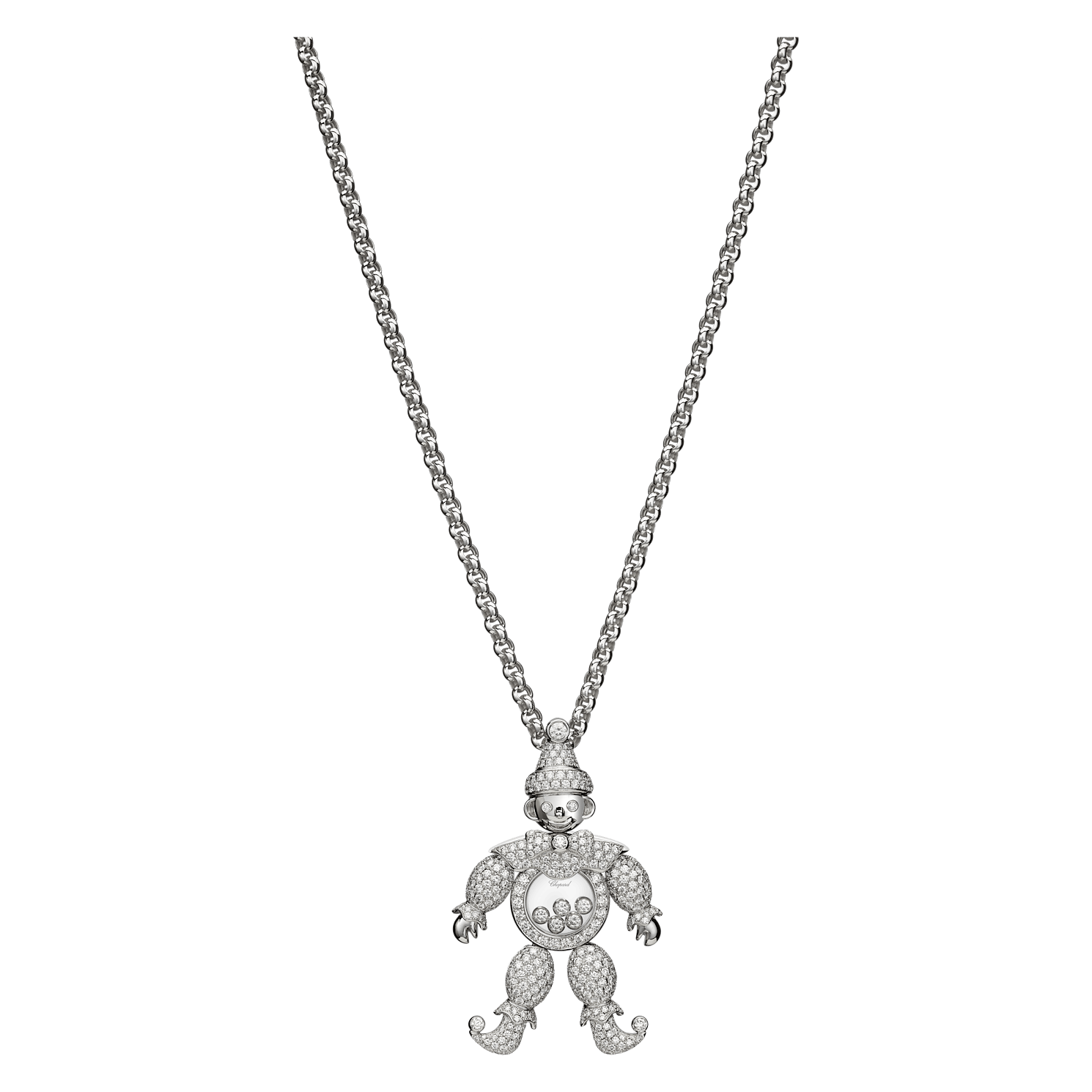 EnlargeChopard - Diamond Pendant HAPPY CLOWN 792246-1001 front view