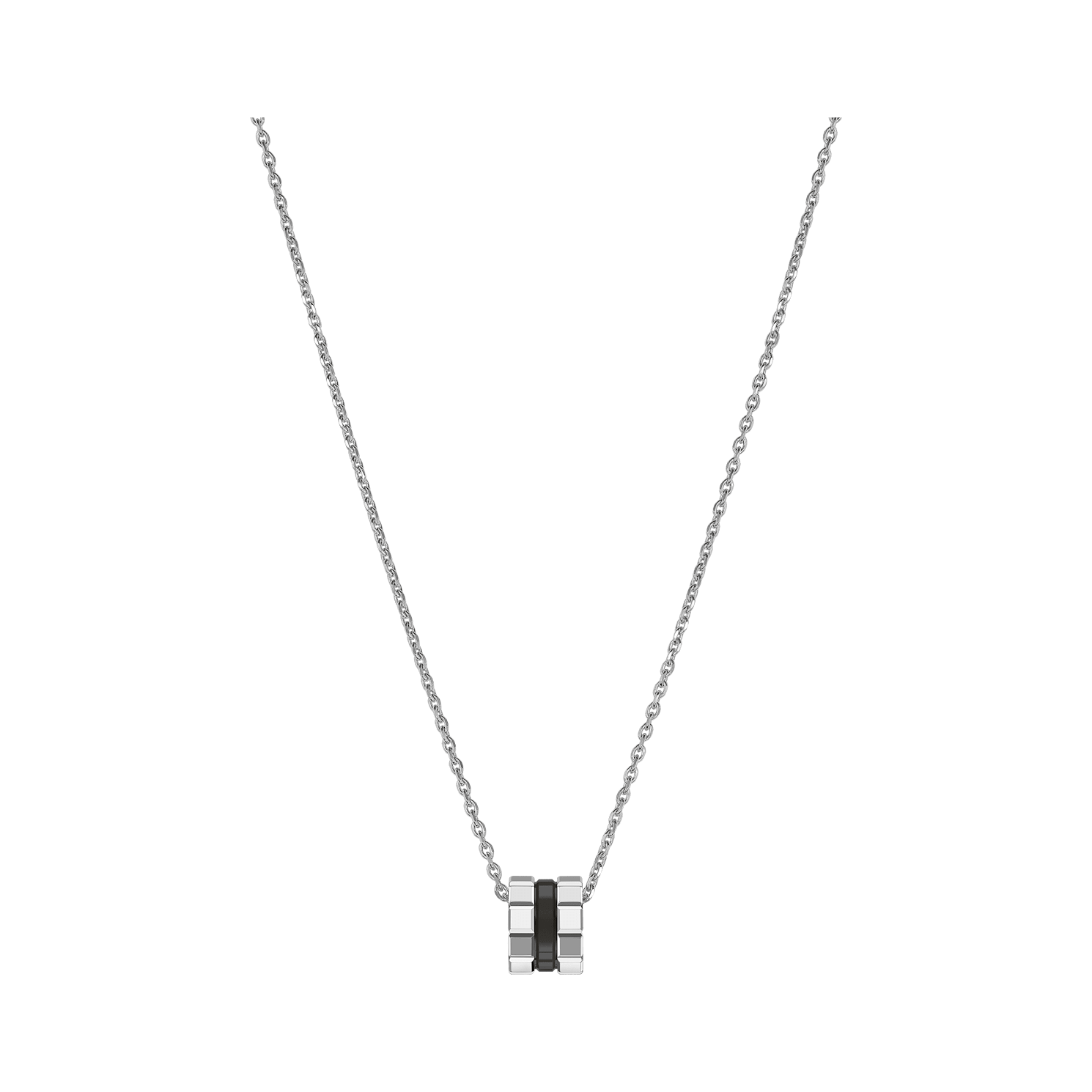 Chopard - Pendentif Ice Cube Black HyCeram&reg; Pendant 797005-9002 Vue de face