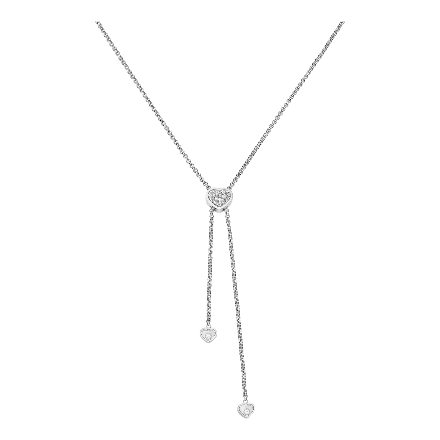 Chopard - Necklace HAPPY HEARTS 81A148-1901 front view