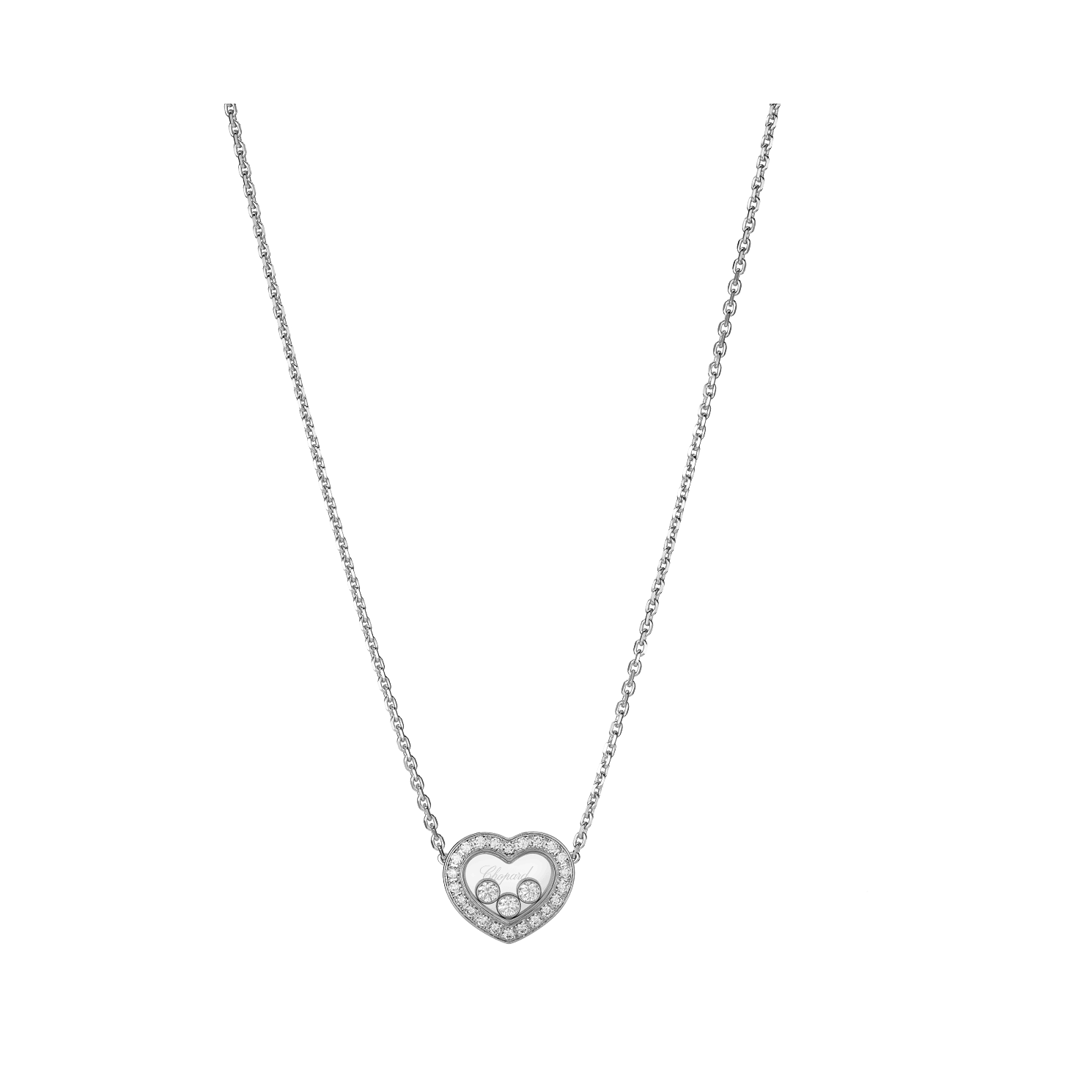 Necklace с бриллиантами Happy Diamonds Icons | Chopard® 81A611-1201