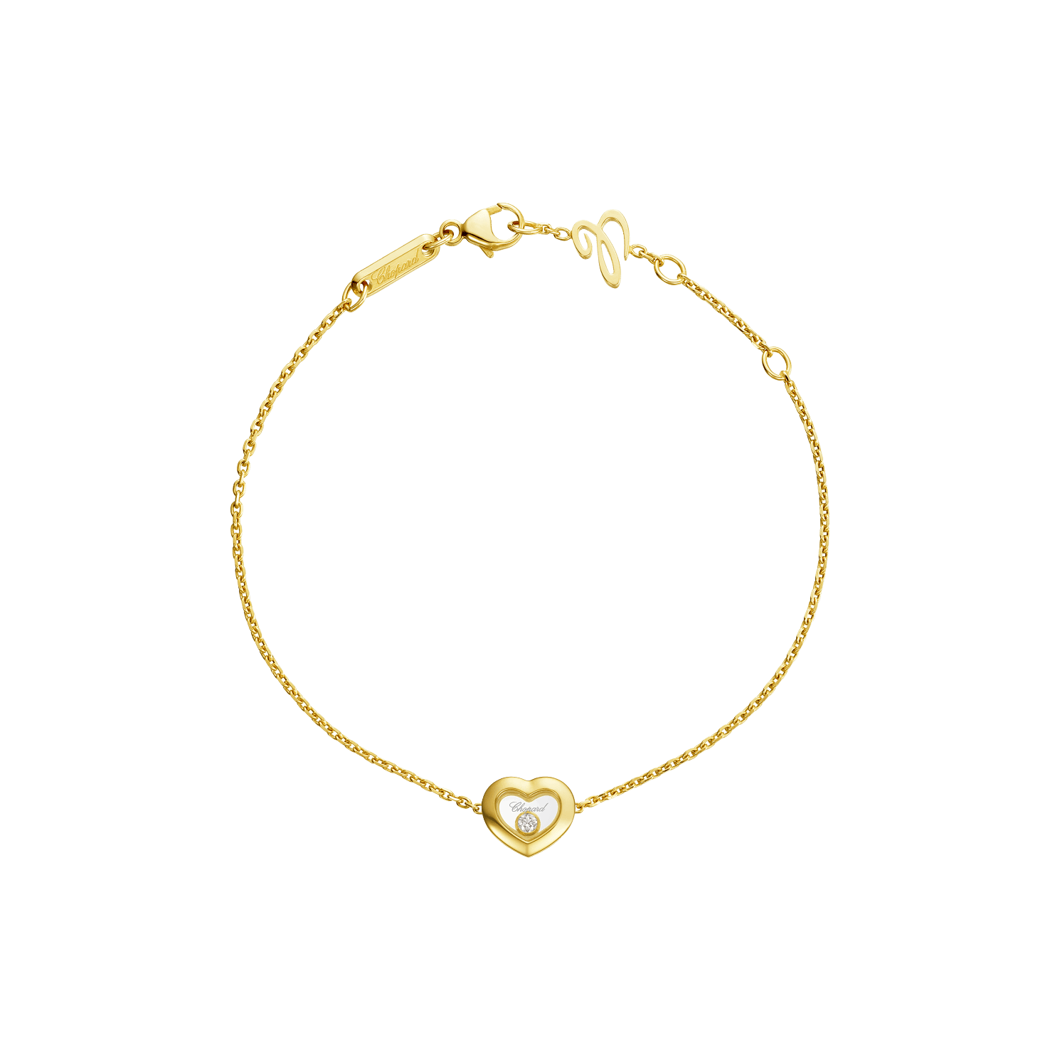 Bracelet с бриллиантами Happy Diamonds Icons | Chopard® 85A054-0001