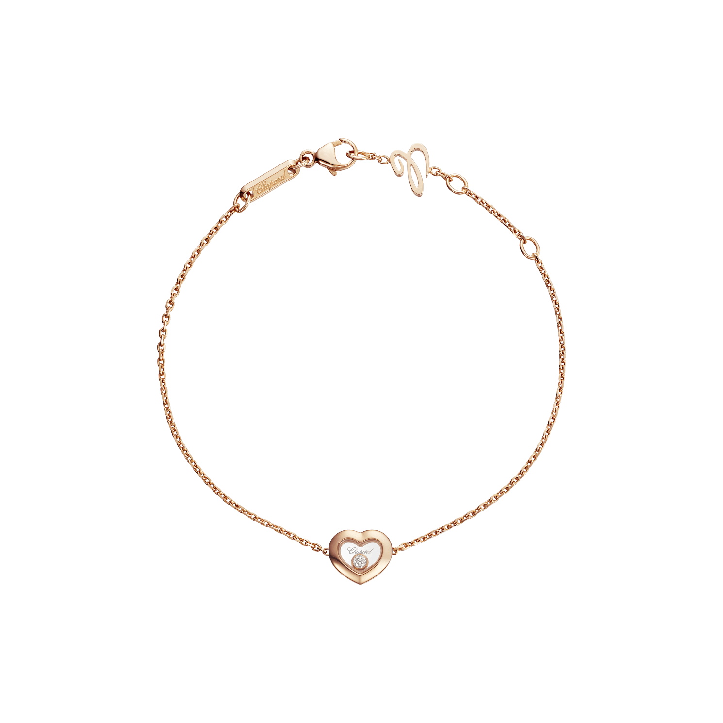 Bracelet с бриллиантами Happy Diamonds Icons | Chopard® 85A054-5001