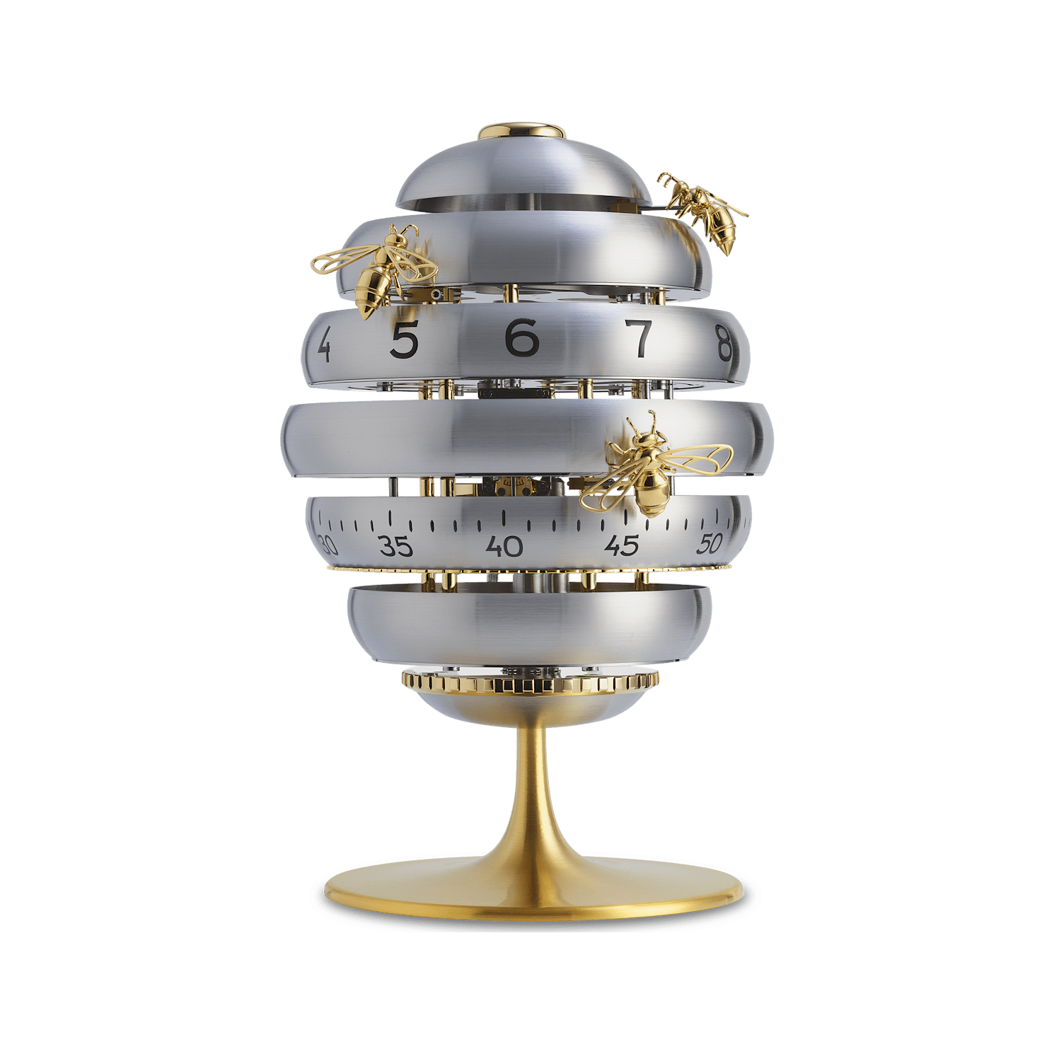 EnlargeThe Beehive Table Clock