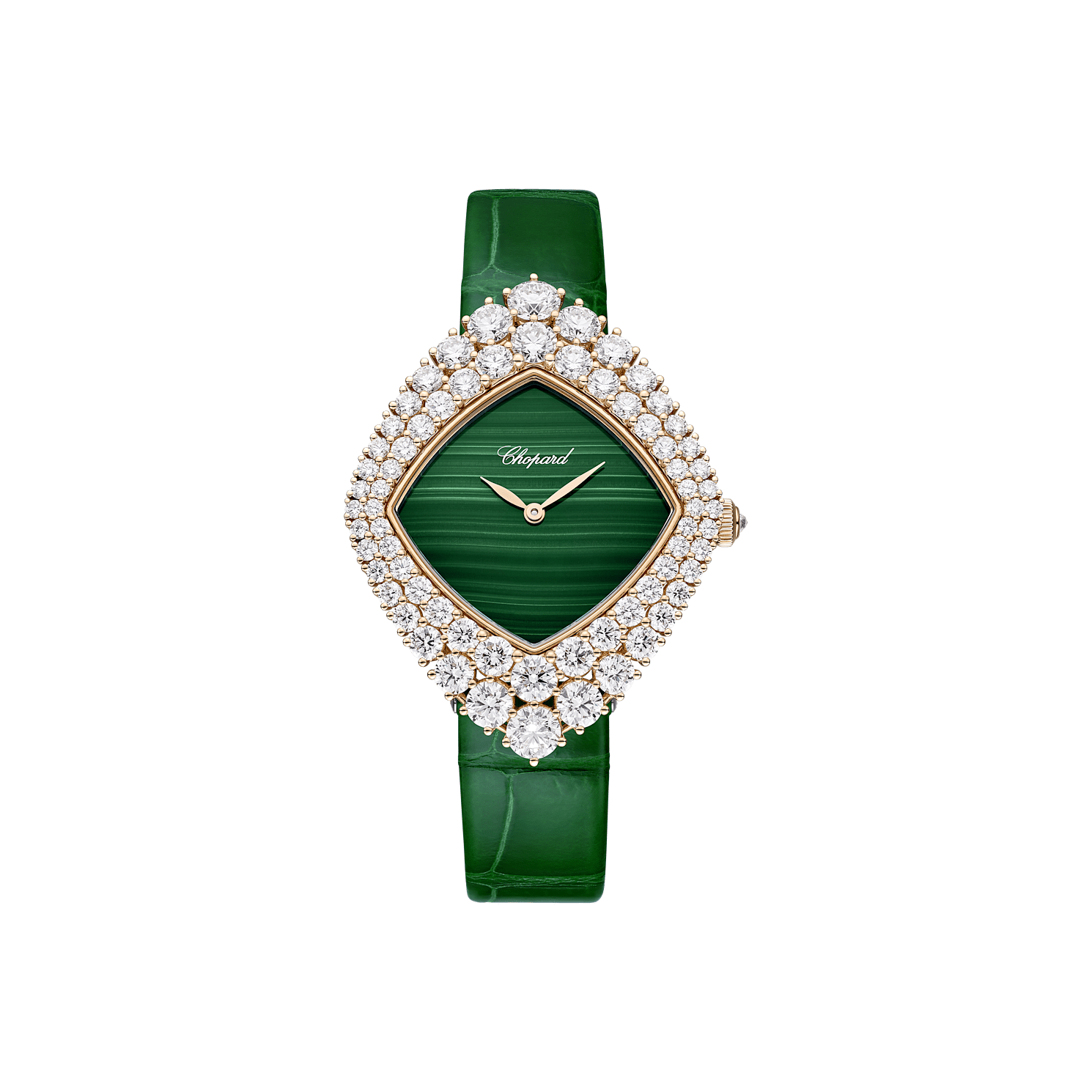 Chopard L'Heure du Diamant系列 女性 diamond watch FRONT