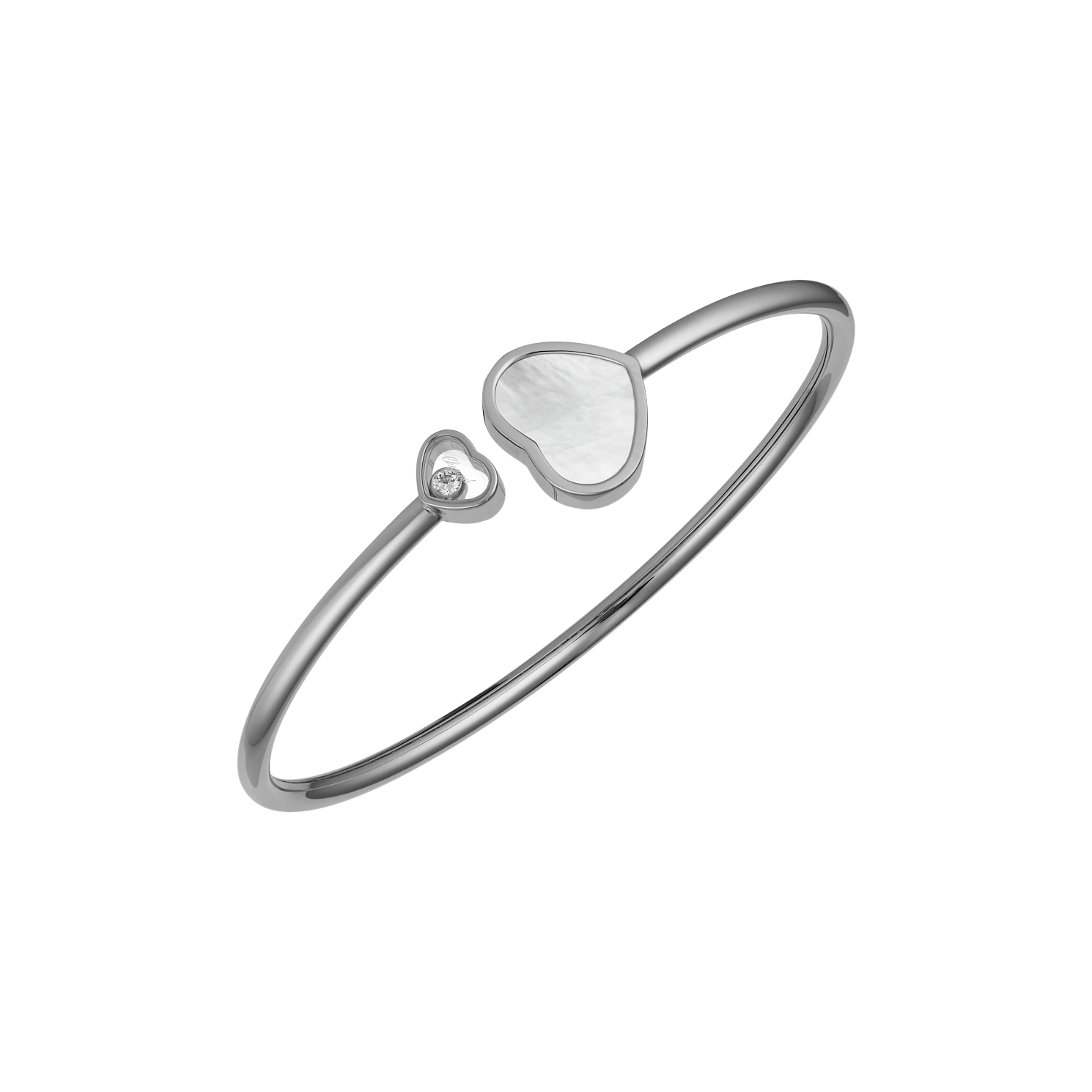 Chopard Diamant Armband Happy Hearts @857482-1300 Dreiviertelansicht