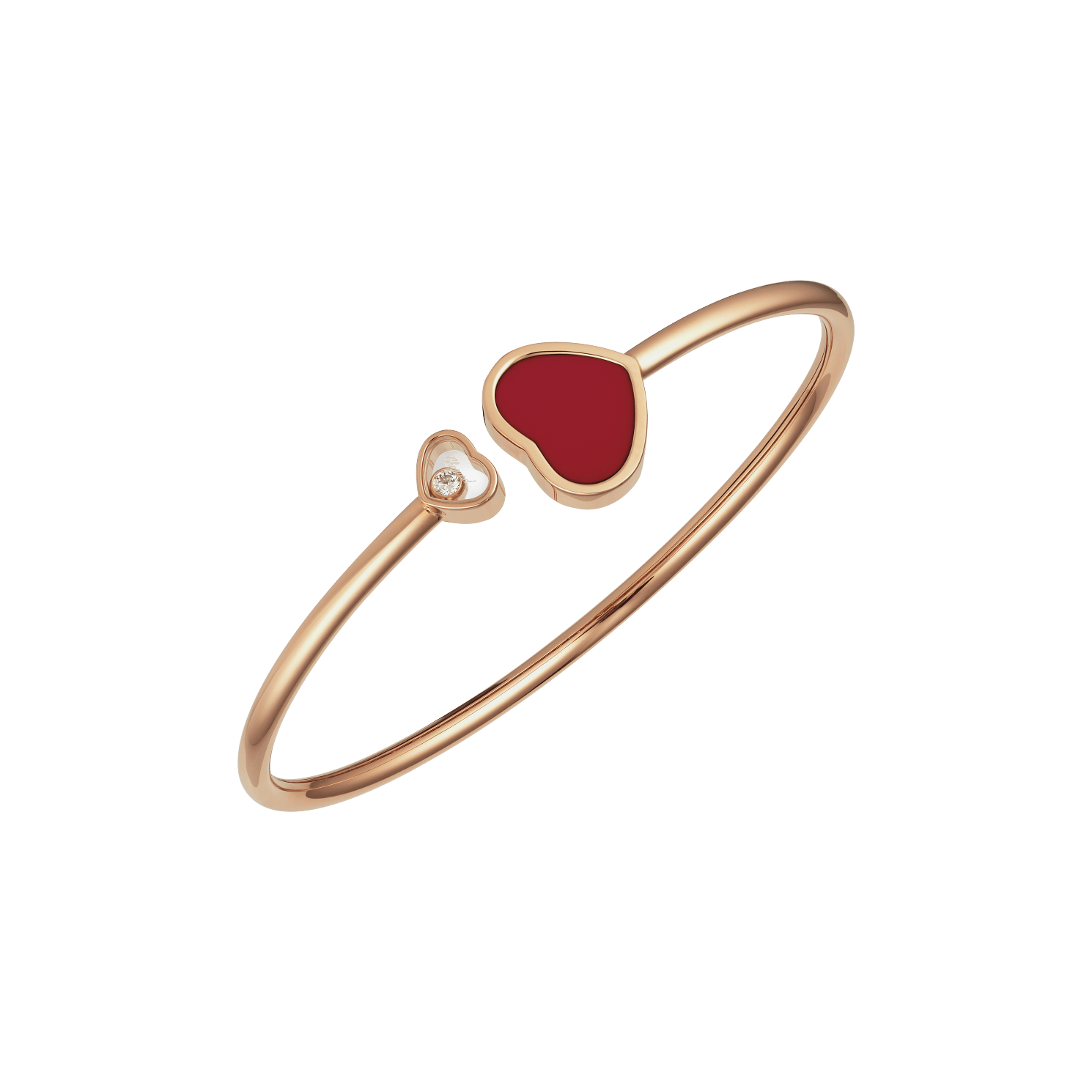 Bracelet с бриллиантами Happy Hearts | Chopard® @857482-5700