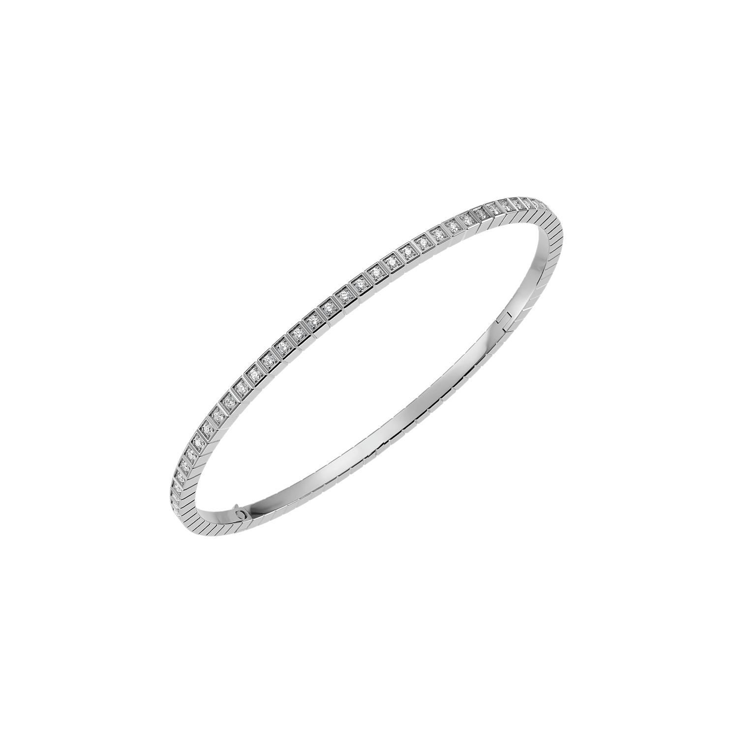 Chopard Diamond Bracelet Ice Cube @857702-1012 3/4 view