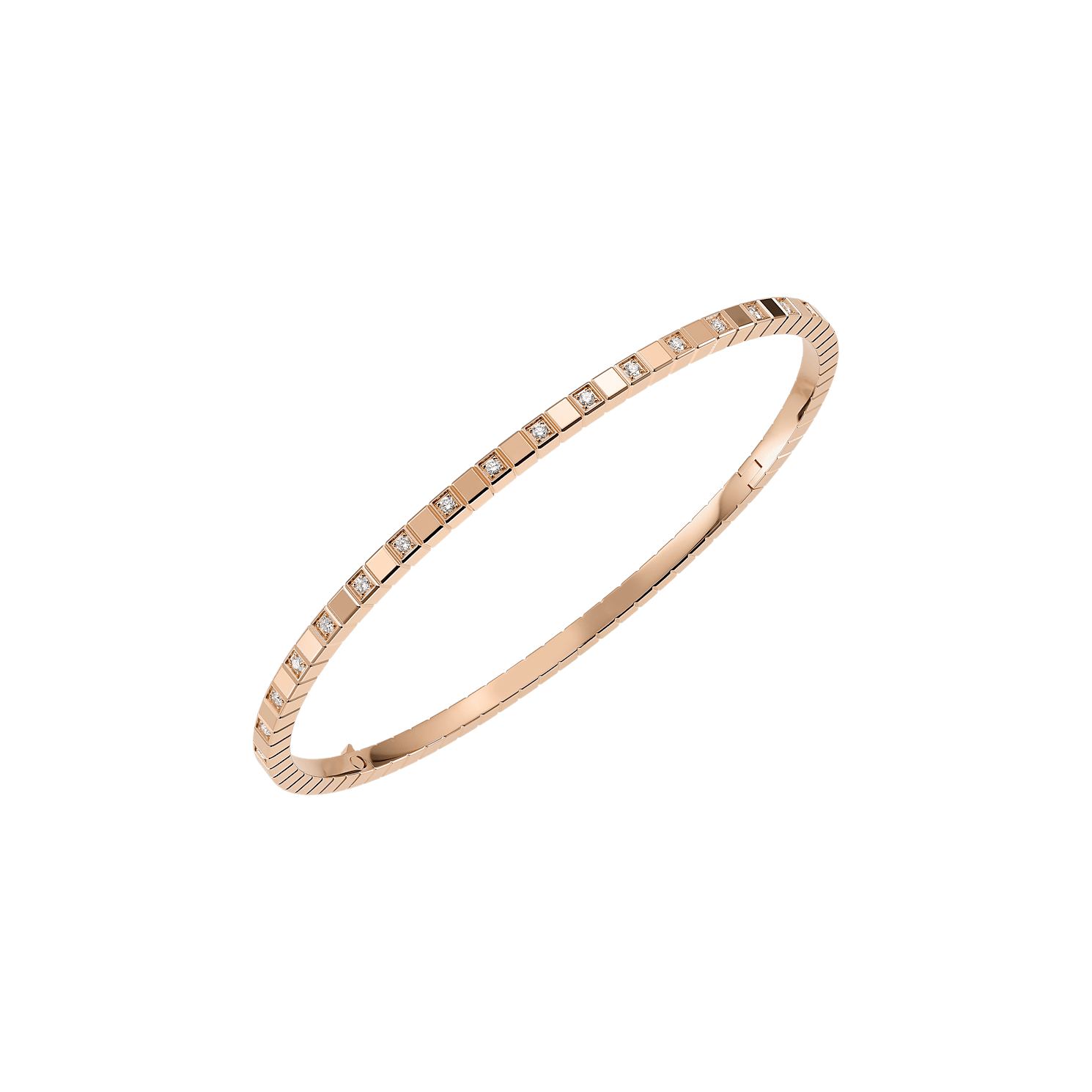 Chopard Diamond Bracelet Ice Cube @857702-5009 3/4 view