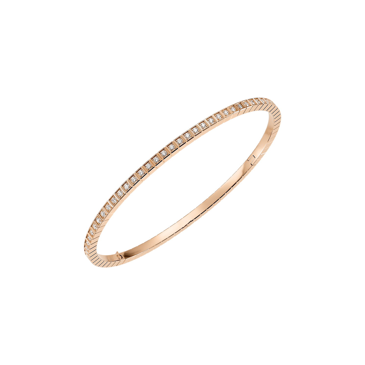 Chopard ダイヤモンド ジュエリー ブレスレット アイスキューブ @857702-5012 3/4ビュー
