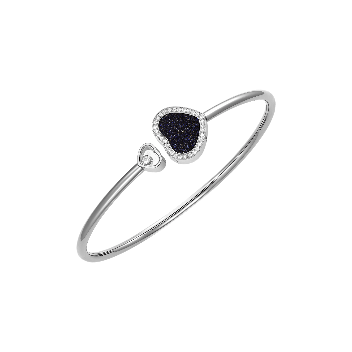 Chopard Bracelet diamant  Happy Hearts @85A074-1510 vue 3/4