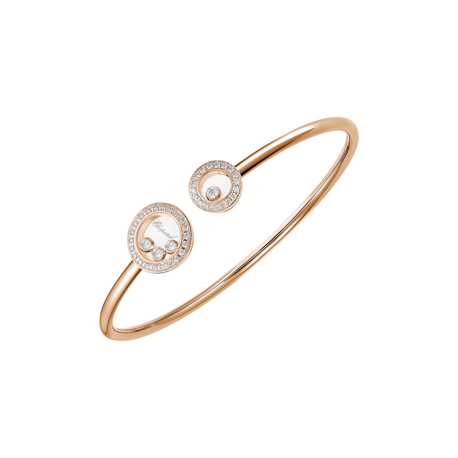 IngrandisciChopard - Bracciale Happy Diamonds Icons @85A618-5200    Vista 3/4