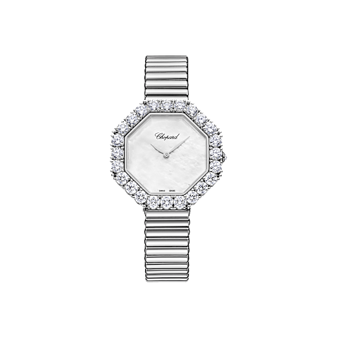 Agrandir {0}Chopard L'Heure du Diamant Femme - Montre Diamant Vue de face