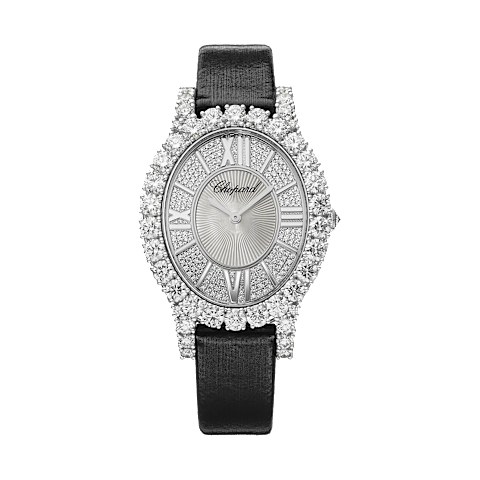 IngrandisciChopard L'Heure du Diamant Donna - Orologio con diamanti Vista frontale