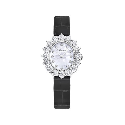 Agrandir {0}Chopard L'Heure du Diamant Femme - Montre Diamant Vue de face