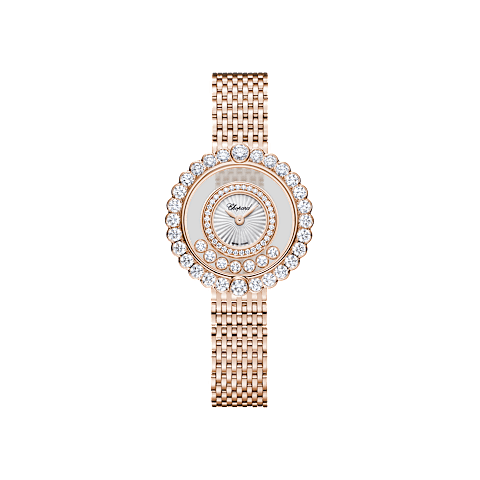 تكبير Chopard هابي دايموندز للنساء - ساعة عرض أمامي