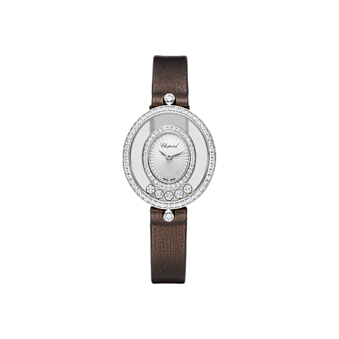 Enlarge {0}Chopard Happy Diamonds Women Diamond Watch Front view