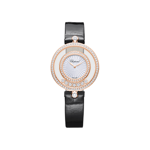 放大 {0}Chopard Happy Diamonds系列 女士 钻石 腕表 正面视图