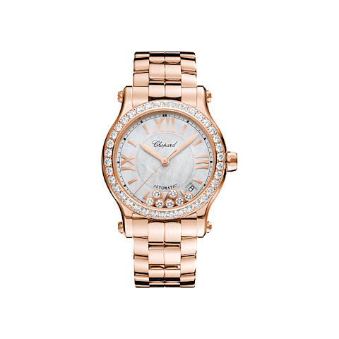 Agrandir {0}Chopard Happy Sport Femme - Montre Vue de face