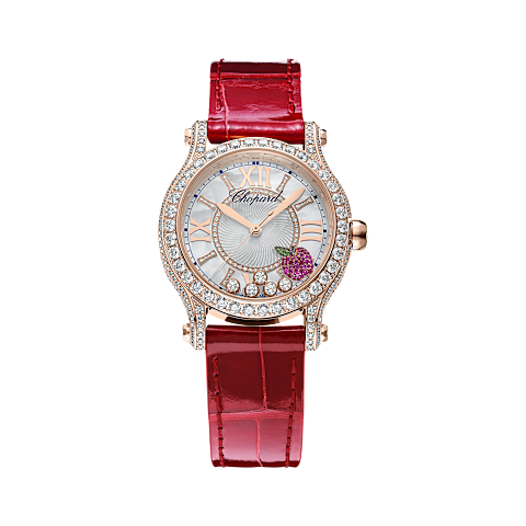 放大 {0}Chopard Happy Sport腕表 女士 腕表 正面视图