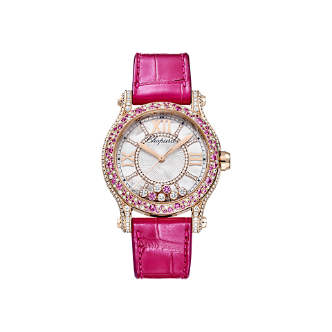 تكبير {0}Chopard هابي سبورت للنساء - ساعة ألماس عرض أمامي