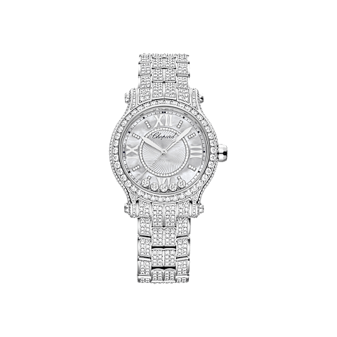 放大 {0}Chopard Happy Sport腕表 女士 腕表 正面视图