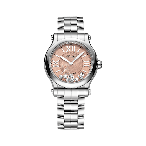 放大 {0}Chopard Happy Sport腕表 女士 腕表 正面视图