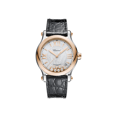 Agrandir {0}Chopard Happy Sport Femme - Montre Vue de face