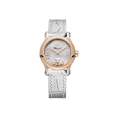 Увеличить {0}Chopard Happy Sport Женщины - Элитный с бриллиантом Вид спереди