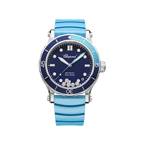 Enlarge {0}Chopard Happy Sport Women Diamond Watch Front view