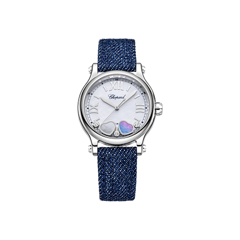 Agrandir {0}Chopard Happy Sport Femme - Montre Vue de face