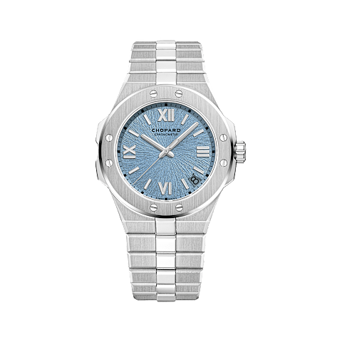 放大 {0}Chopard Alpine Eagle雪山傲翼系列 中性 腕表 正面视图
