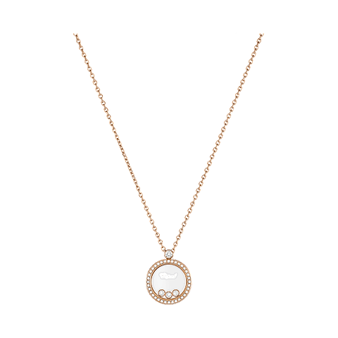 Agrandir {0}Chopard - Pendentif Happy Diamonds Icons 793929-5301 Vue de face
