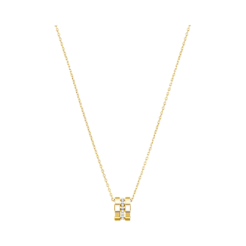 Ingrandisci {0}Chopard - Ciondolo Diamanti Ice Cube 797005-0003 Vista frontale