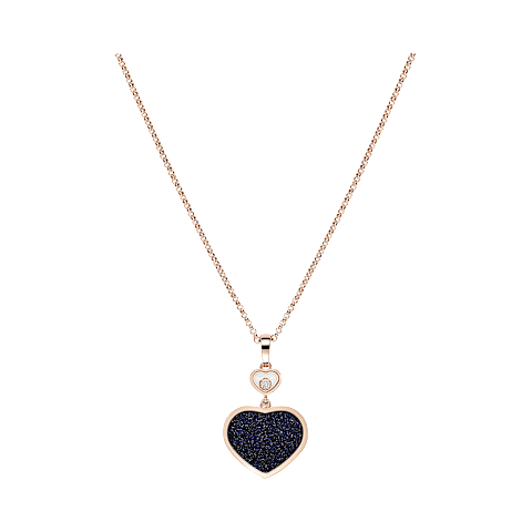 Ingrandisci {0}Chopard - Ciondolo Diamanti Happy Hearts 797482-5510 Vista frontale