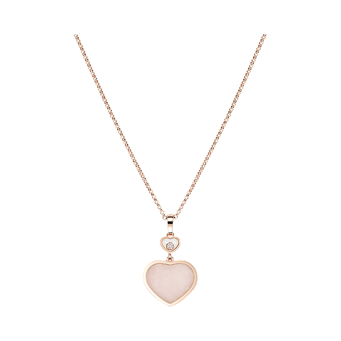 Vergr&ouml;&szlig;ern {0}Chopard - Diamant Anh&auml;nger Happy Hearts 797482-5620 Vorderansicht