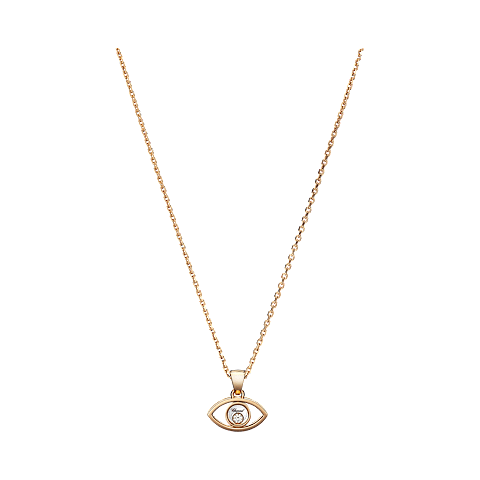 Ampliar {0}Chopard - Colgante Happy Diamonds Good Luck Charms 797863-5001 Vista frontal