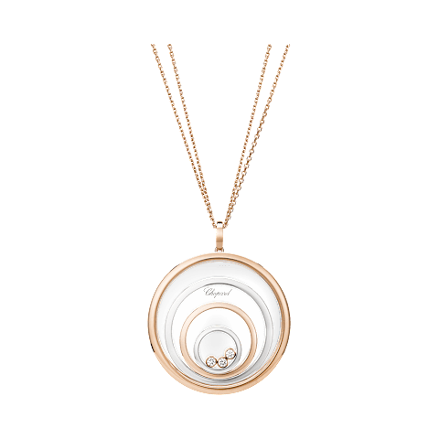 Vergr&ouml;&szlig;ern {0}Chopard - Diamant Anh&auml;nger Happy Spirit 798233-9001 Vorderansicht