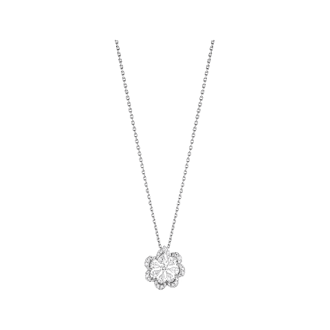 Enlarge {0}Chopard - Diamond Pendant Precious Lace Mini-Frou-Frou 798347-1001 front view