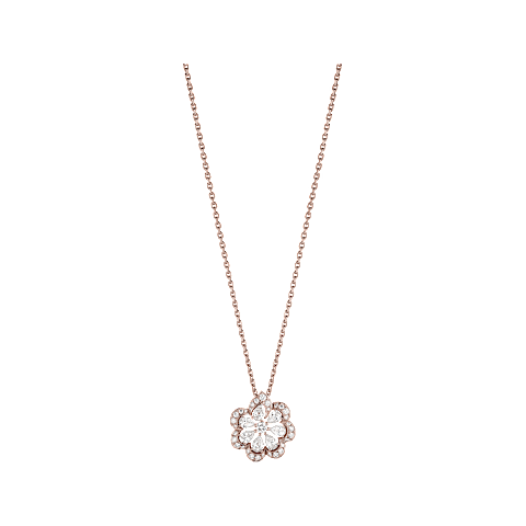 Enlarge {0}Chopard - Diamond Pendant Precious Lace Mini-Frou-Frou 798347-5001 front view