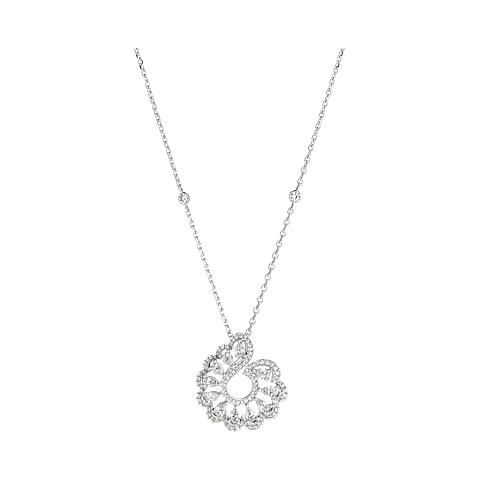 Ingrandisci {0}Chopard - Ciondolo Diamanti Precious Lace Vague 798349-1001 Vista frontale