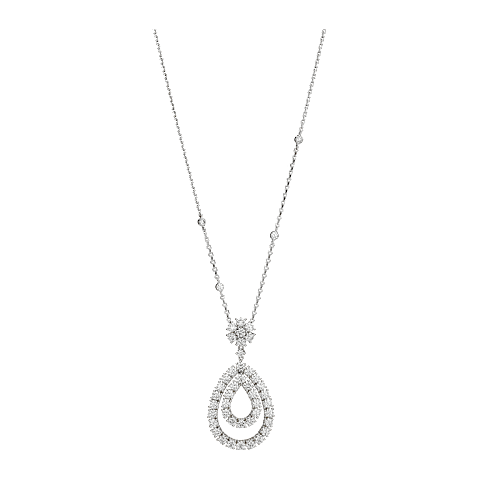 EnlargeChopard - Diamond Pendant L'Heure du Diamant 799066-1001 front view