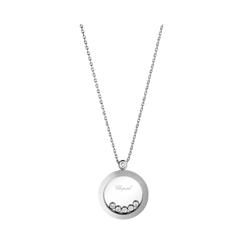 放大 {0}Chopard - 吊坠 Happy Diamonds Icons 799434-1001 正面视图