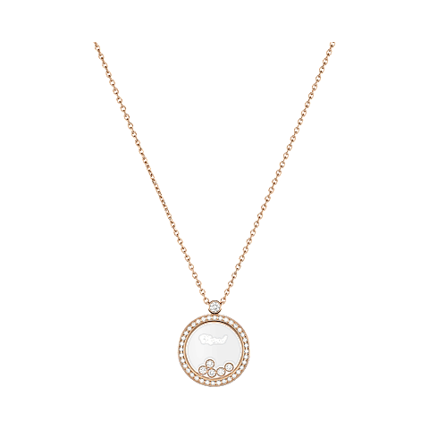 Enlarge {0}Chopard - Pendant Happy Diamonds Icons 799434-5301 front view