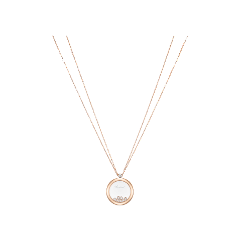 확대 {0}Chopard - 펜던트 해피 다이아몬드 아이코닉 799450-5001 정면 뷰