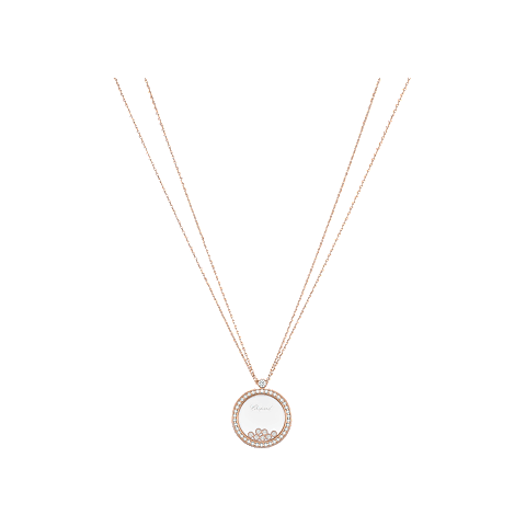 Enlarge {0}Chopard - Pendant Happy Diamonds Icons 799450-5301 front view