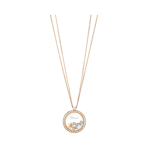 Vergr&ouml;&szlig;ern {0}Chopard - Anh&auml;nger Happy Sun, Moon and Stars 799450-5401 Vorderansicht