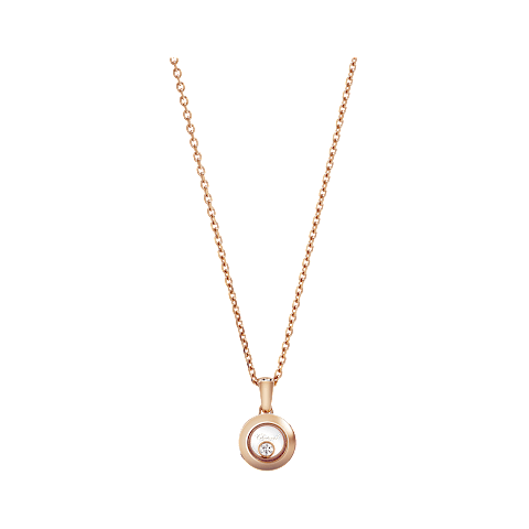 УвеличитьChopard - Подвеска с бриллиантами Happy Diamonds Icons 79A017-5001 Вид спереди