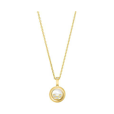 放大 {0}Chopard - 钻石 吊坠 Happy Diamonds Icons 79A018-0001 正面视图