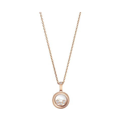 Увеличить {0}Chopard - Подвеска с бриллиантами Happy Diamonds Icons 79A018-5001 Вид спереди