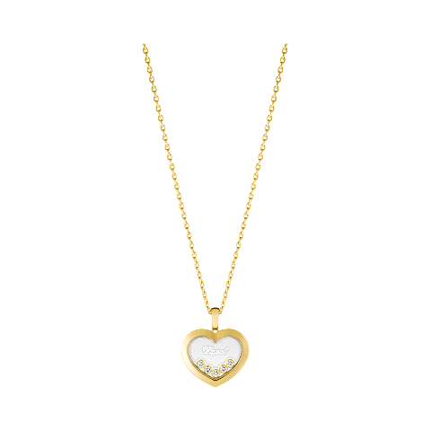Ingrandisci {0}Chopard - Ciondolo Diamanti Happy Diamonds Icons 79A038-0001 Vista frontale